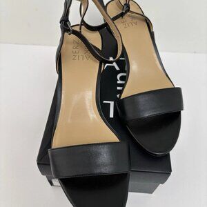 Naturalizer Hattie Black Leather Ankle Strap Heels – Women’s Size 9.5 M